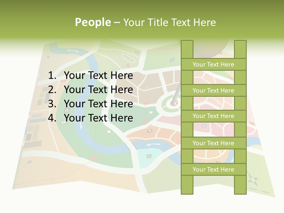 River Journey Angle PowerPoint Template