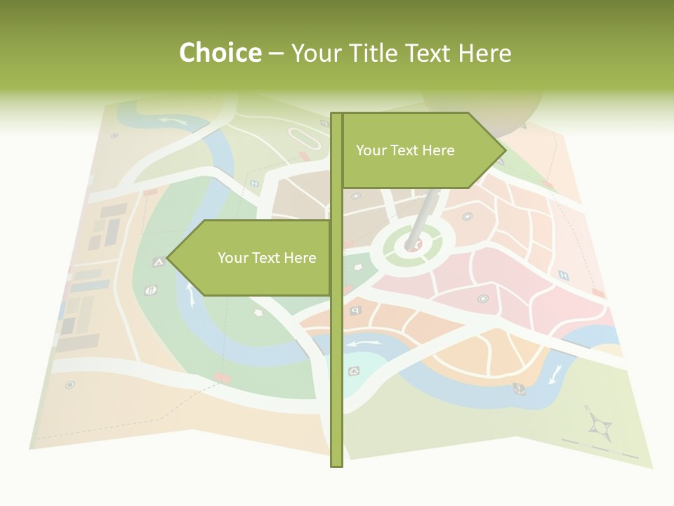 River Journey Angle PowerPoint Template