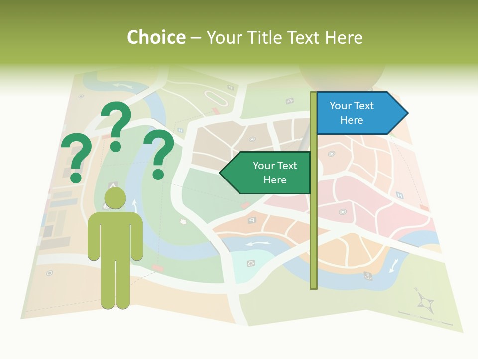 River Journey Angle PowerPoint Template