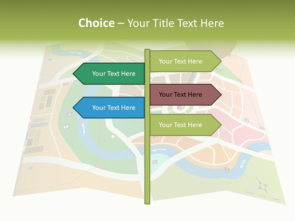 River Journey Angle PowerPoint Template