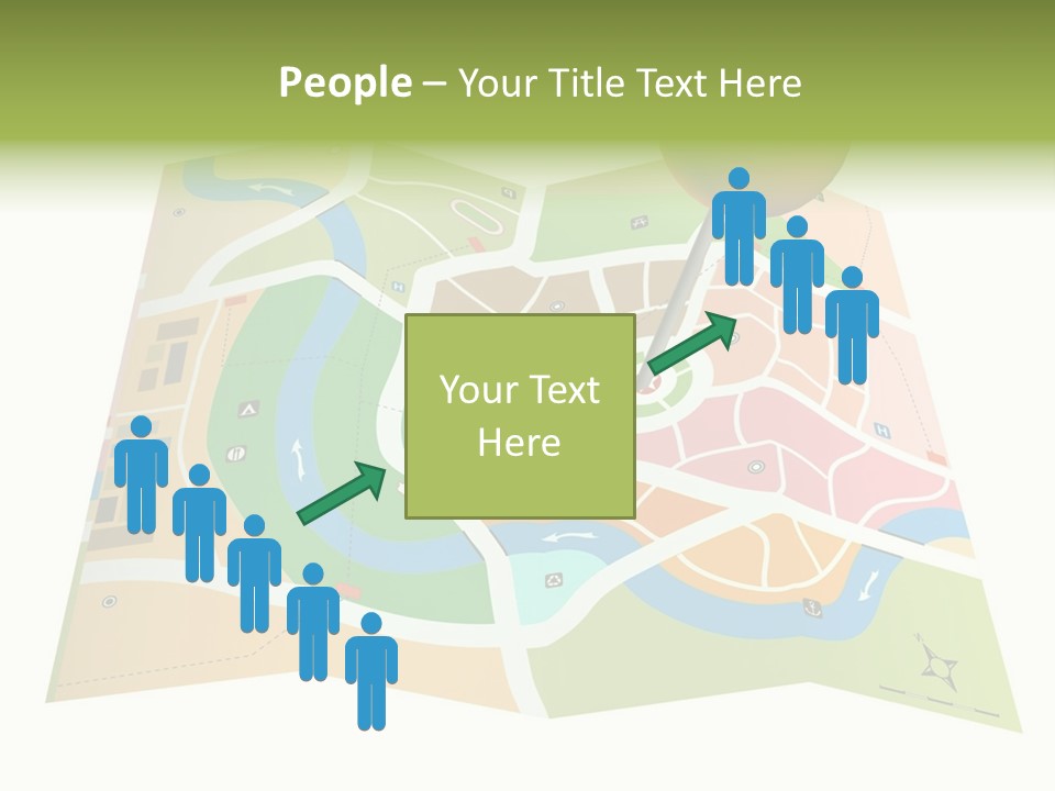 River Journey Angle PowerPoint Template