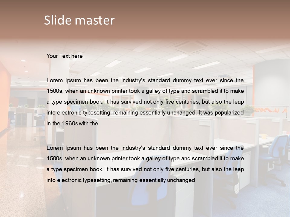 New Equipment Window PowerPoint Template