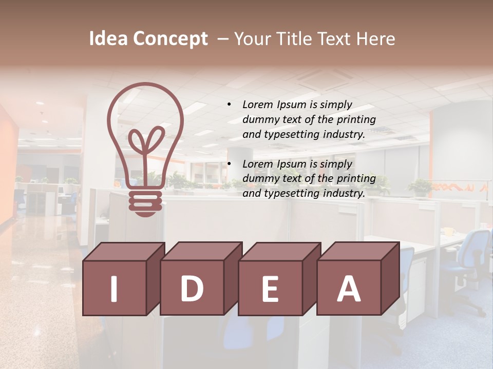 New Equipment Window PowerPoint Template