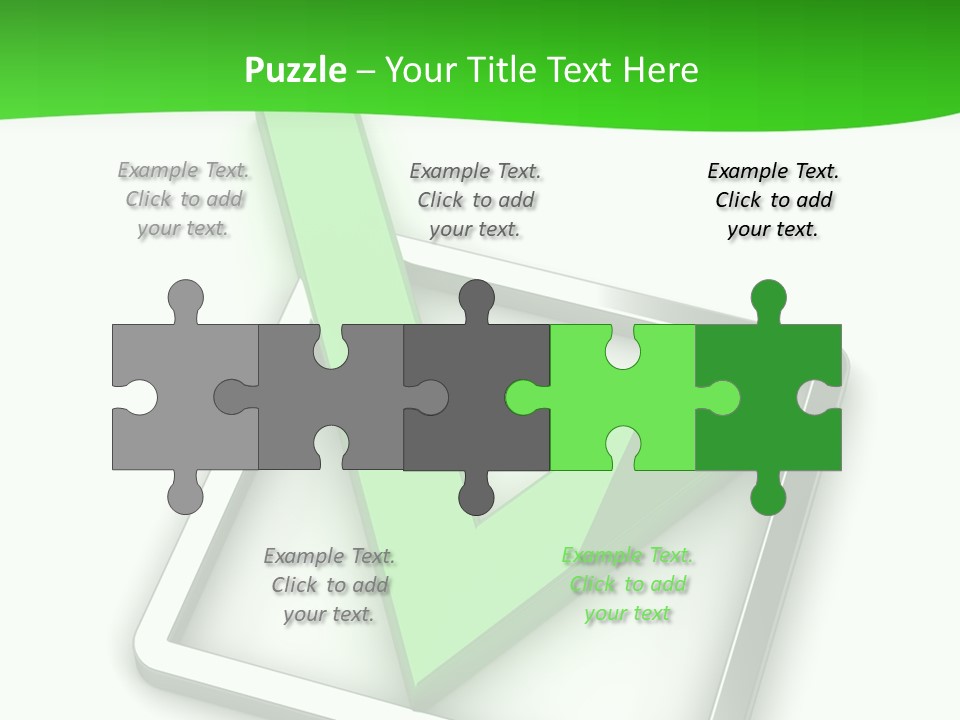 Confirm Check Design PowerPoint Template