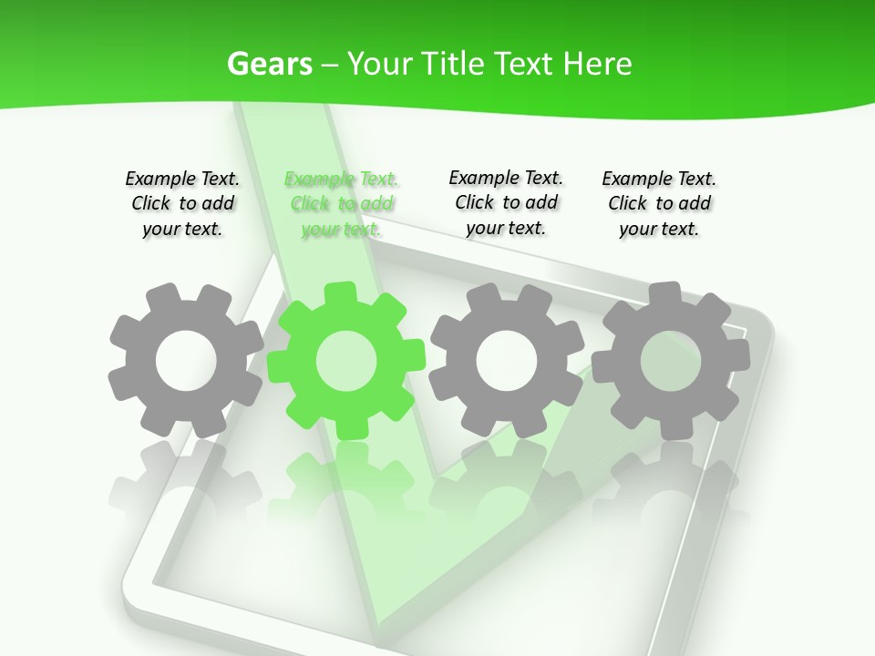 Confirm Check Design PowerPoint Template