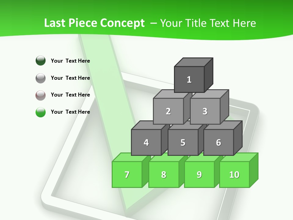 Confirm Check Design PowerPoint Template