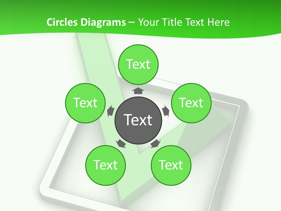 Confirm Check Design PowerPoint Template