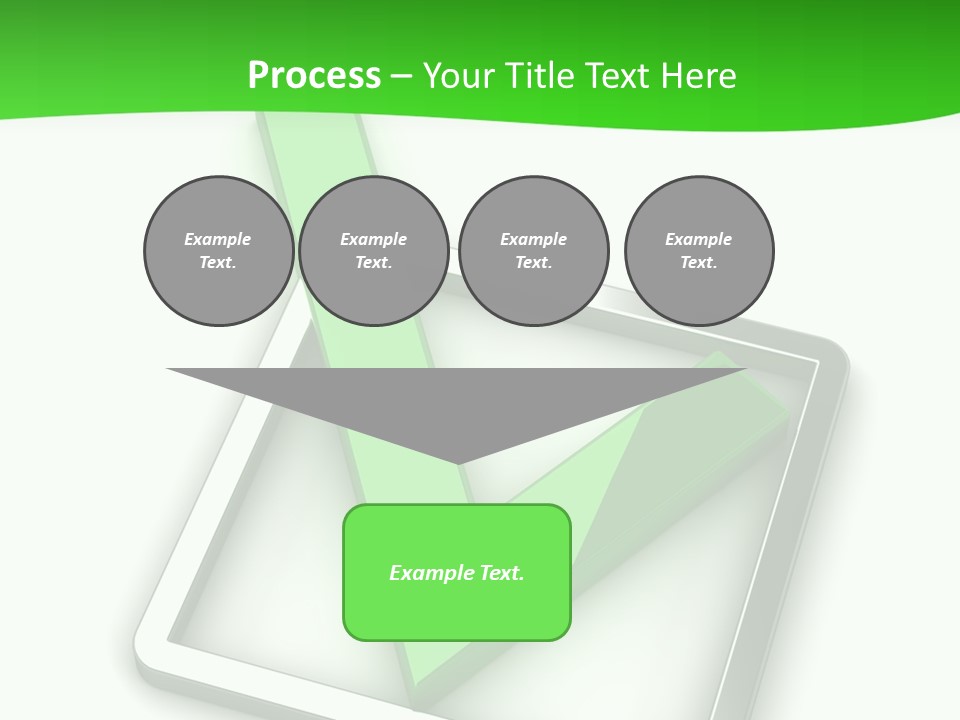 Confirm Check Design PowerPoint Template