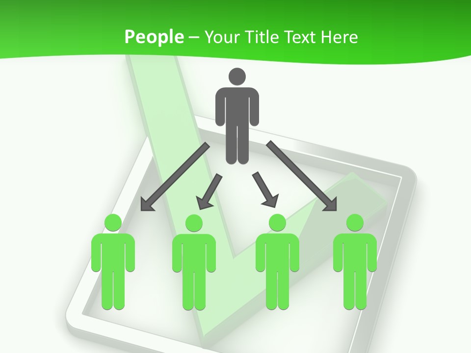 Confirm Check Design PowerPoint Template