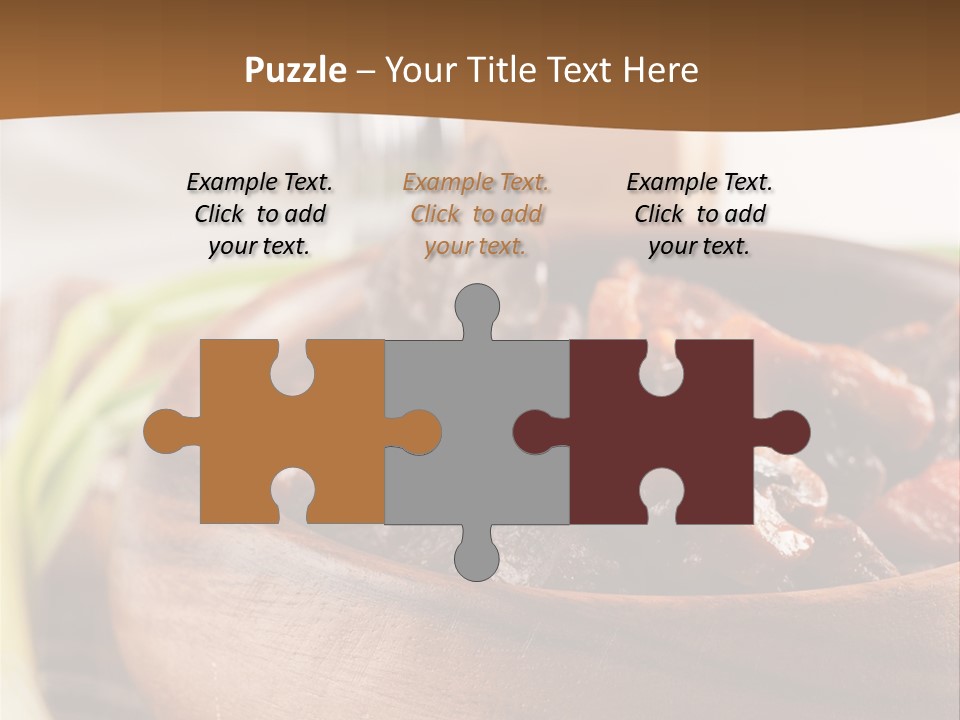 Vegetable Classic Piece PowerPoint Template