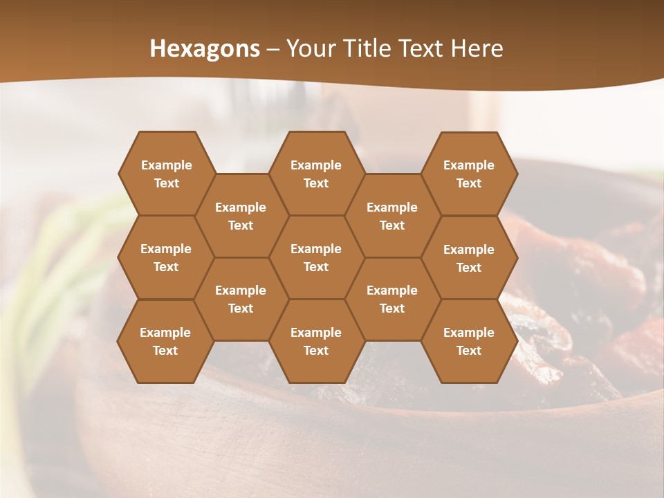 Vegetable Classic Piece PowerPoint Template