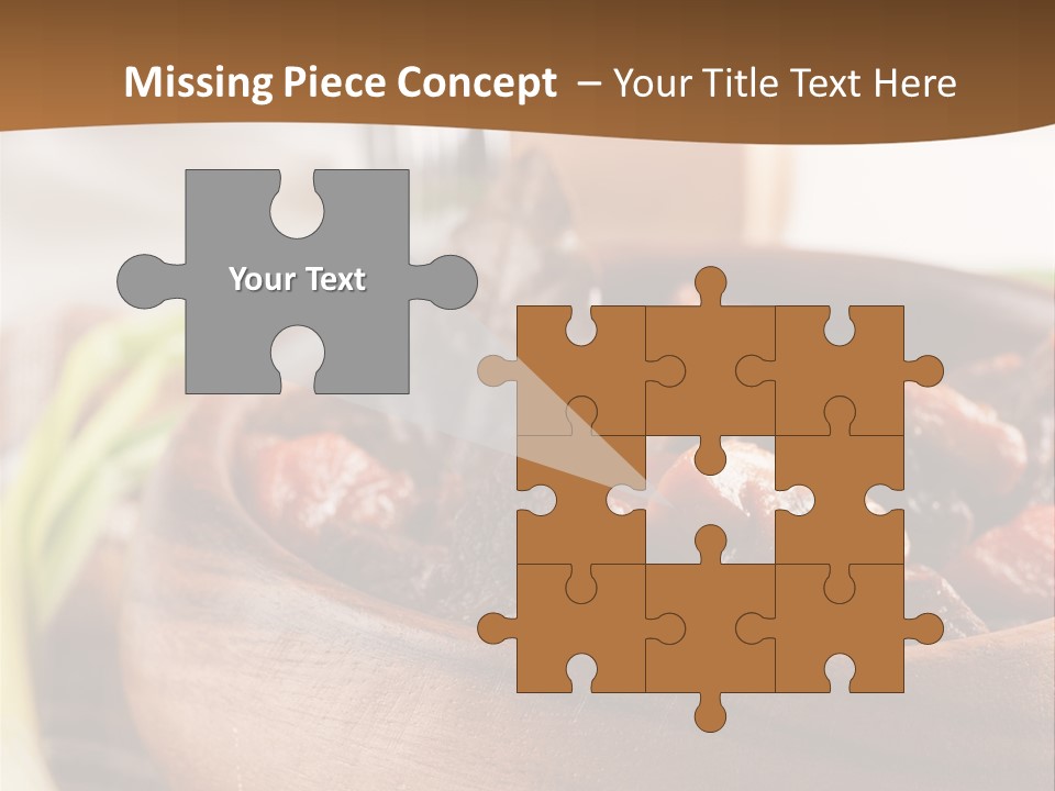 Vegetable Classic Piece PowerPoint Template