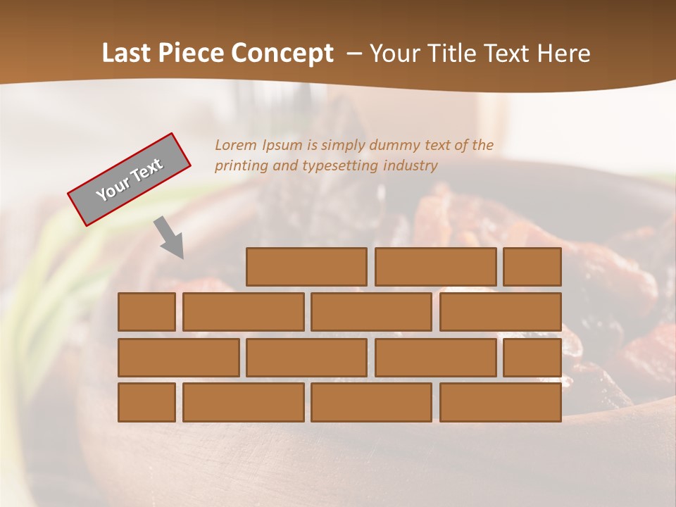 Vegetable Classic Piece PowerPoint Template