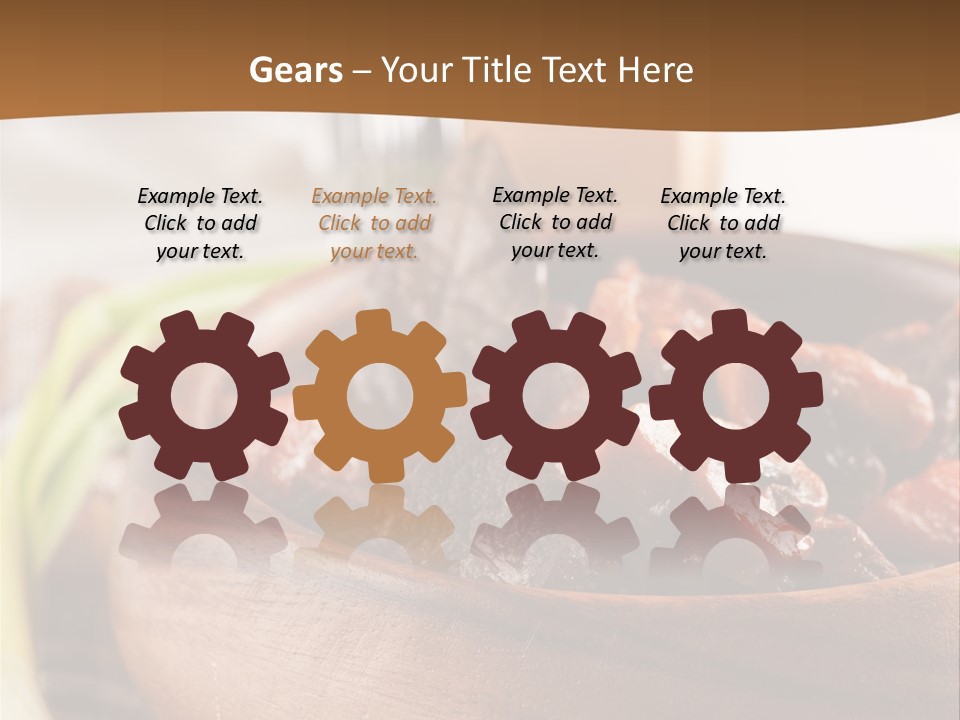 Vegetable Classic Piece PowerPoint Template