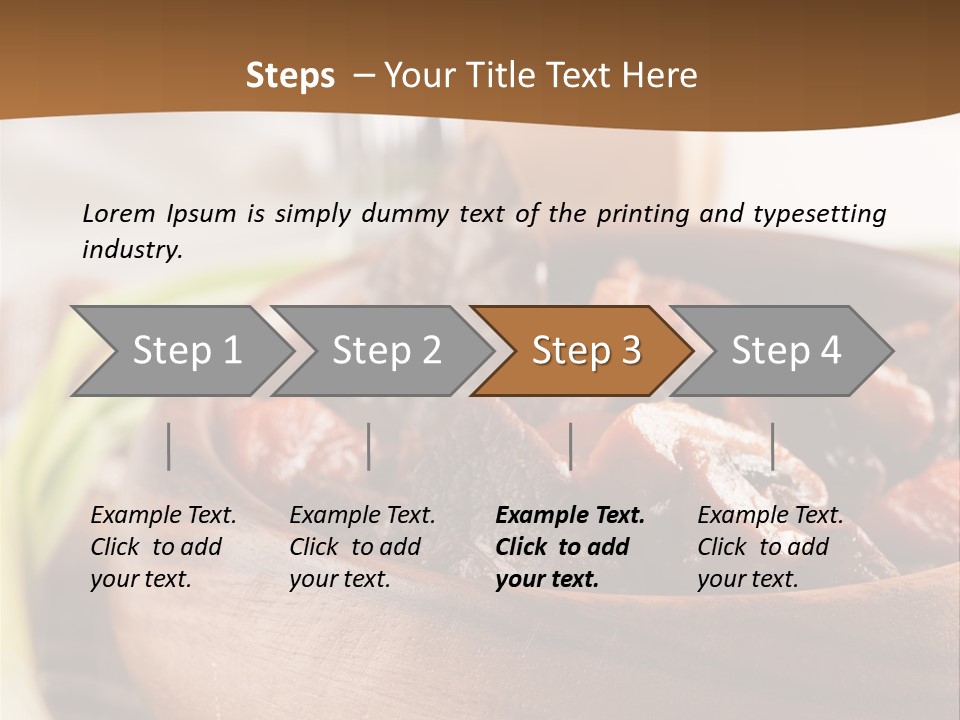 Vegetable Classic Piece PowerPoint Template