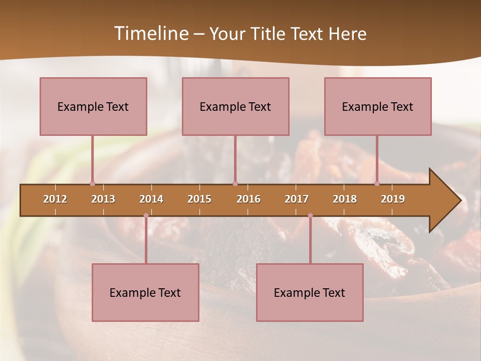 Vegetable Classic Piece PowerPoint Template