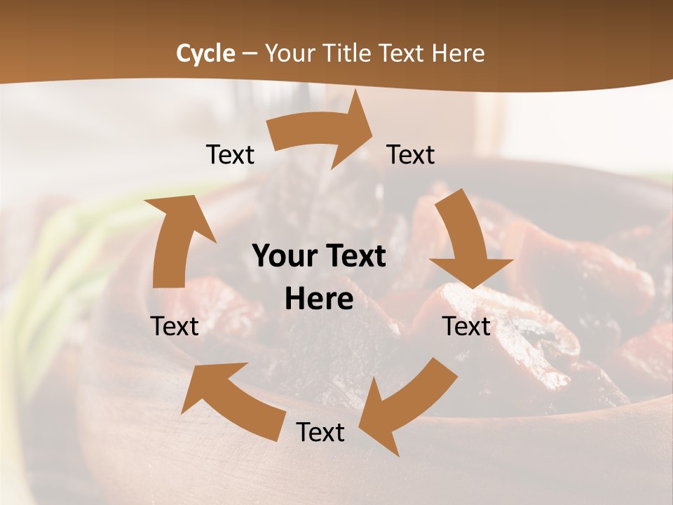 Vegetable Classic Piece PowerPoint Template