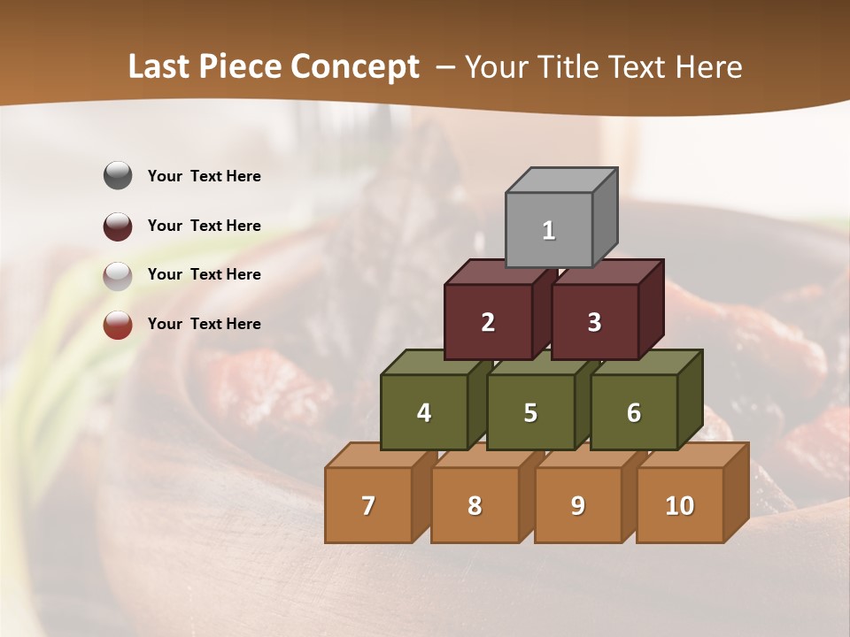 Vegetable Classic Piece PowerPoint Template