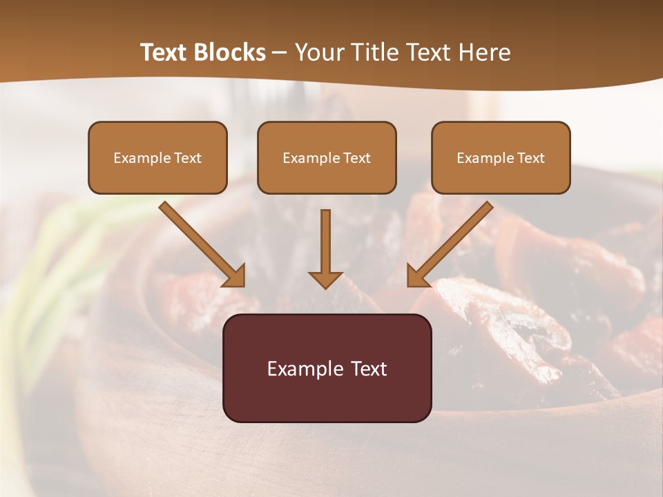 Vegetable Classic Piece PowerPoint Template