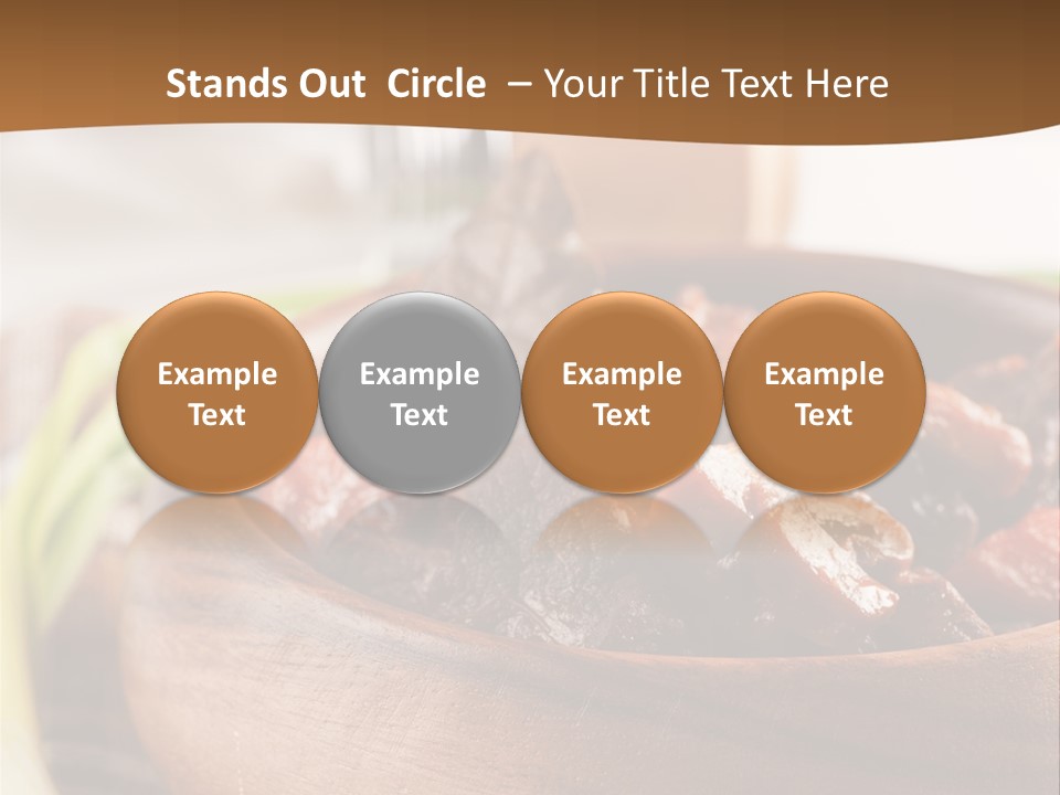Vegetable Classic Piece PowerPoint Template