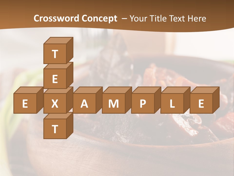 Vegetable Classic Piece PowerPoint Template