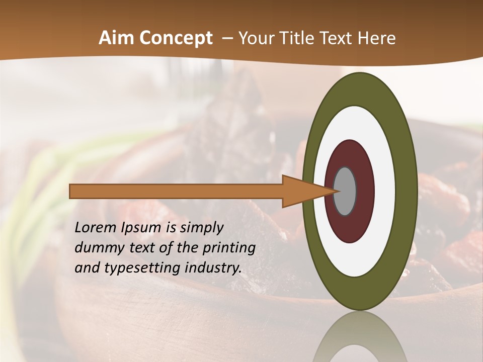 Vegetable Classic Piece PowerPoint Template