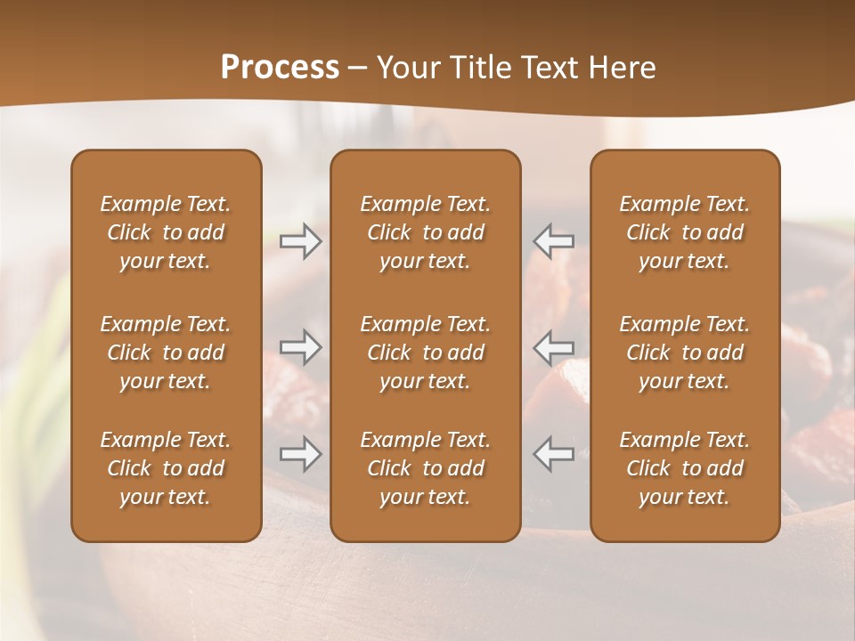 Vegetable Classic Piece PowerPoint Template