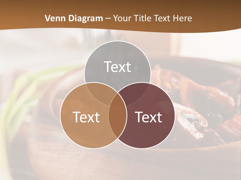 Vegetable Classic Piece PowerPoint Template