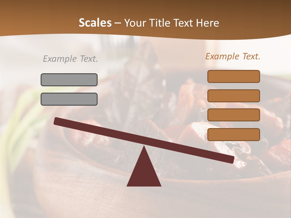 Vegetable Classic Piece PowerPoint Template