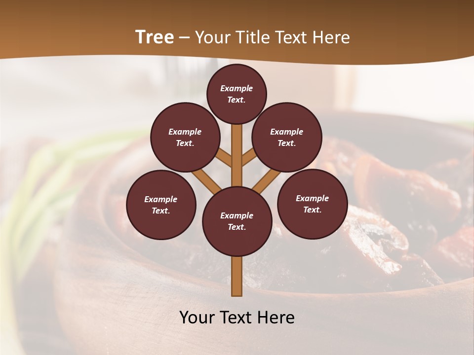 Vegetable Classic Piece PowerPoint Template