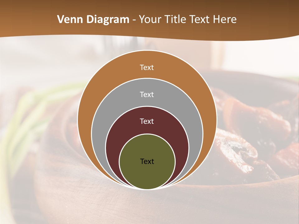 Vegetable Classic Piece PowerPoint Template