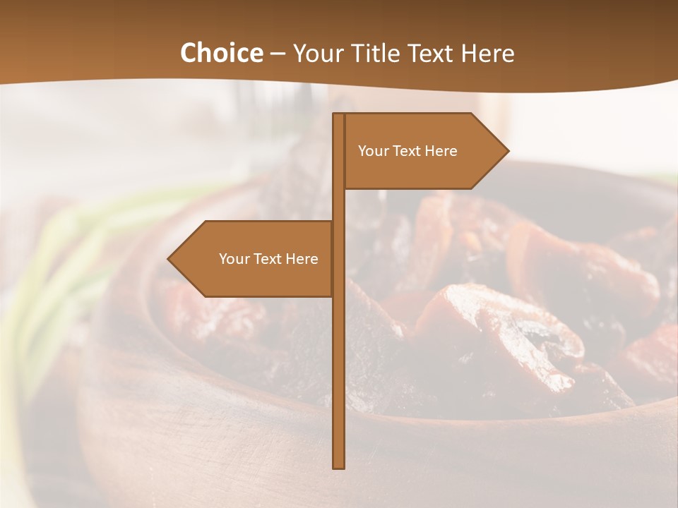 Vegetable Classic Piece PowerPoint Template