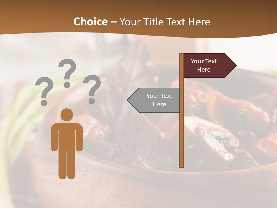 Vegetable Classic Piece PowerPoint Template