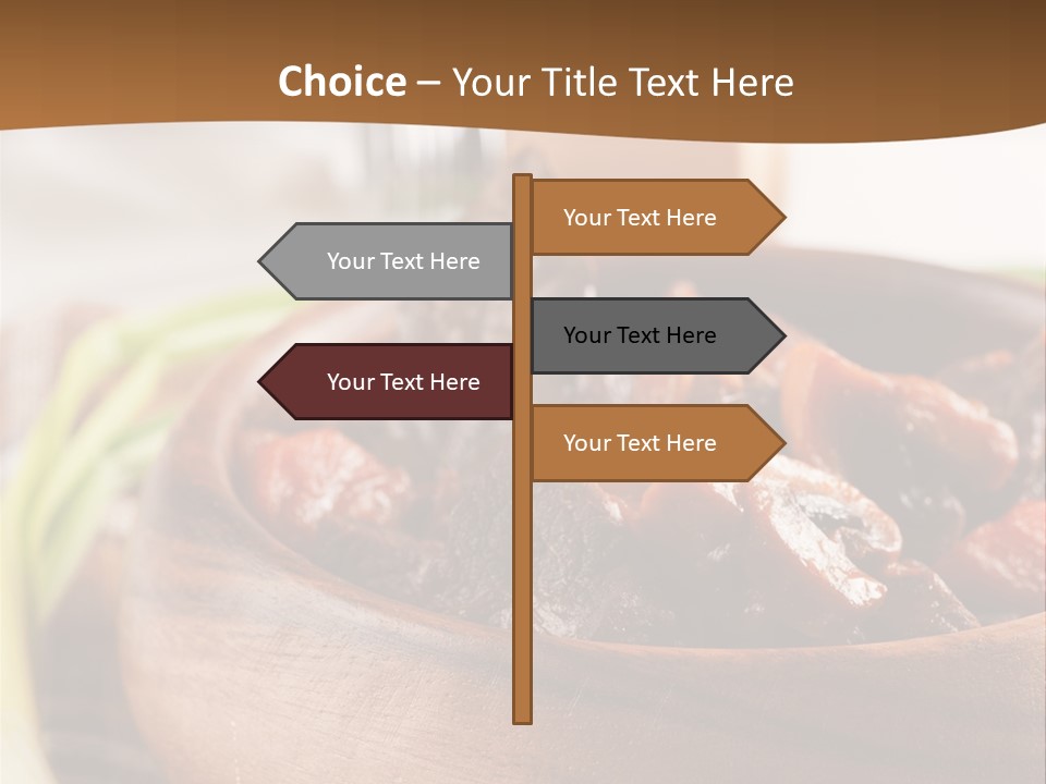 Vegetable Classic Piece PowerPoint Template