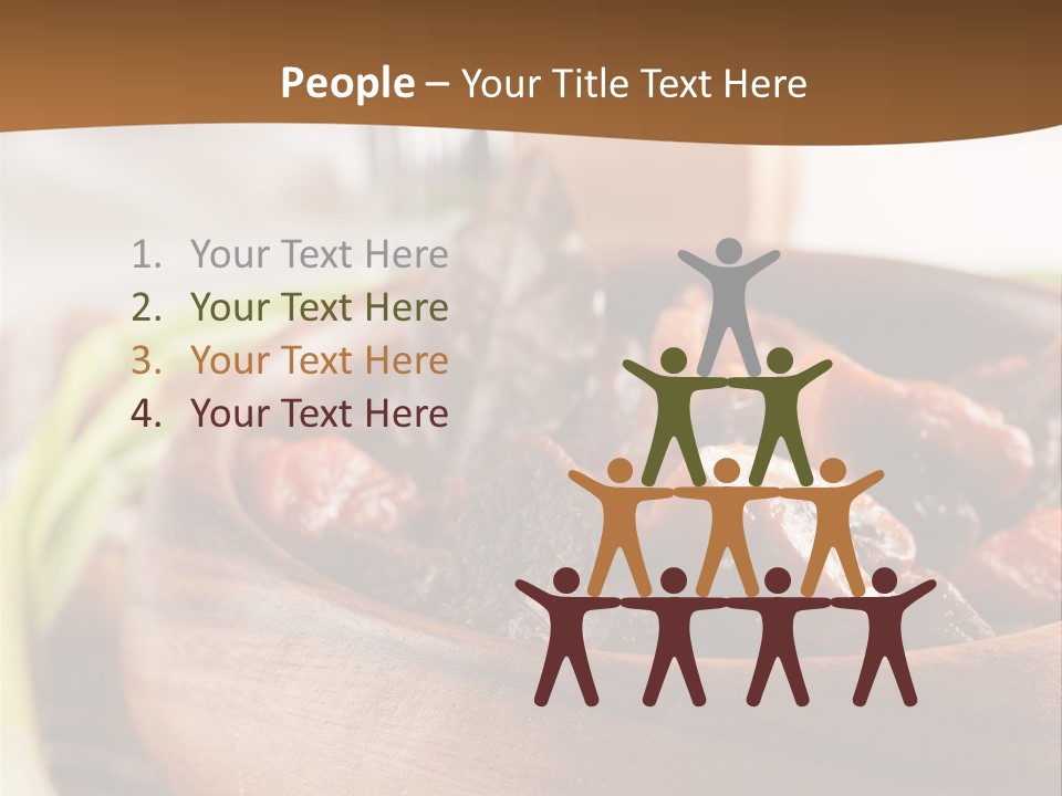 Vegetable Classic Piece PowerPoint Template