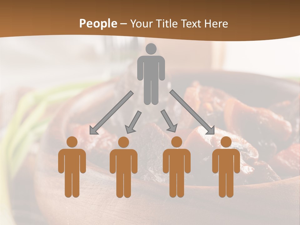 Vegetable Classic Piece PowerPoint Template