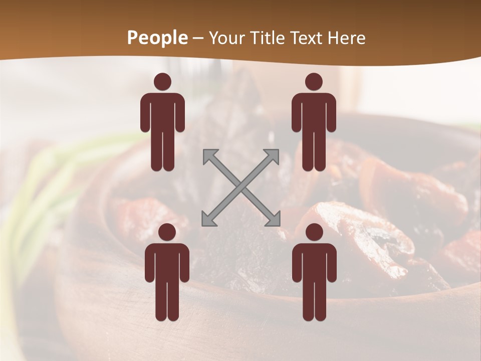 Vegetable Classic Piece PowerPoint Template