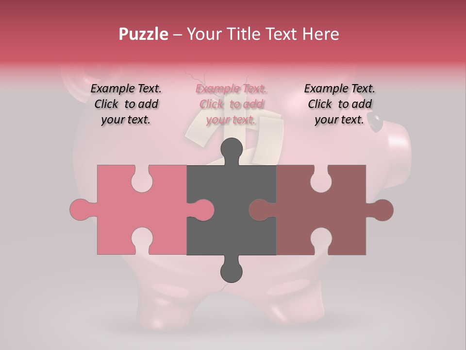 Investment Black Background Fixing PowerPoint Template