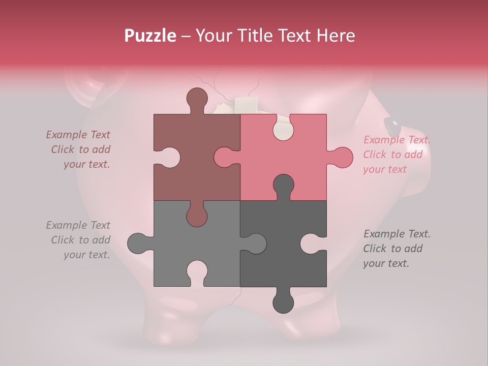 Investment Black Background Fixing PowerPoint Template