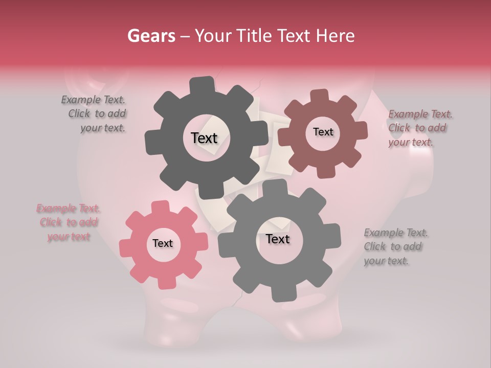 Investment Black Background Fixing PowerPoint Template