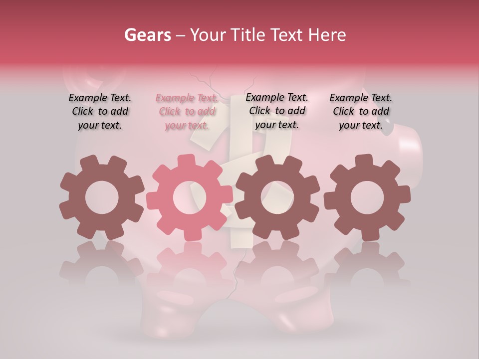 Investment Black Background Fixing PowerPoint Template