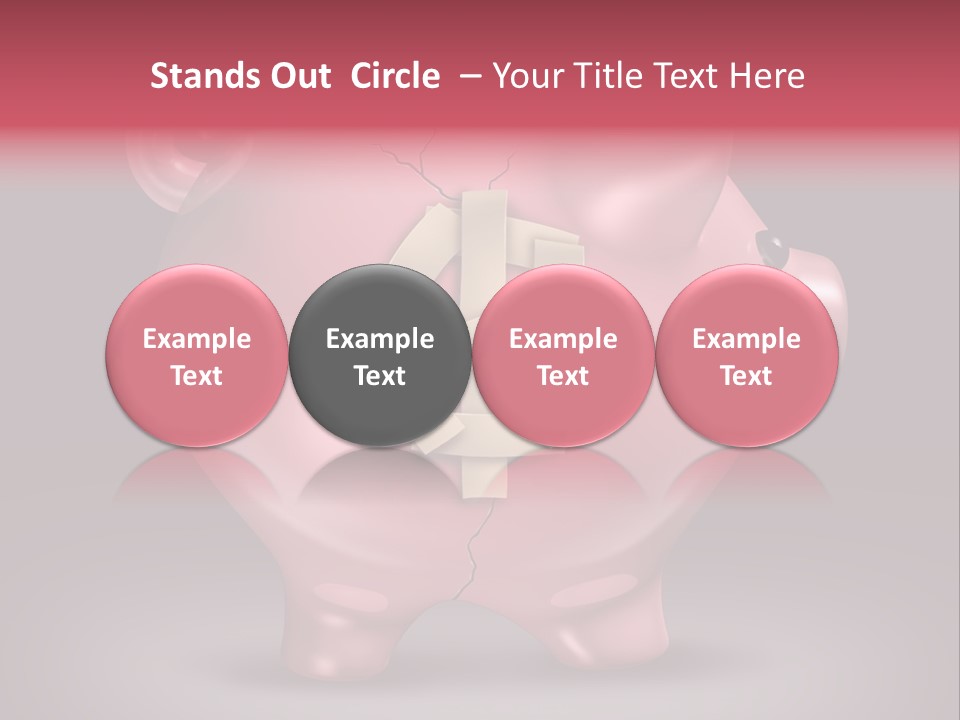 Investment Black Background Fixing PowerPoint Template