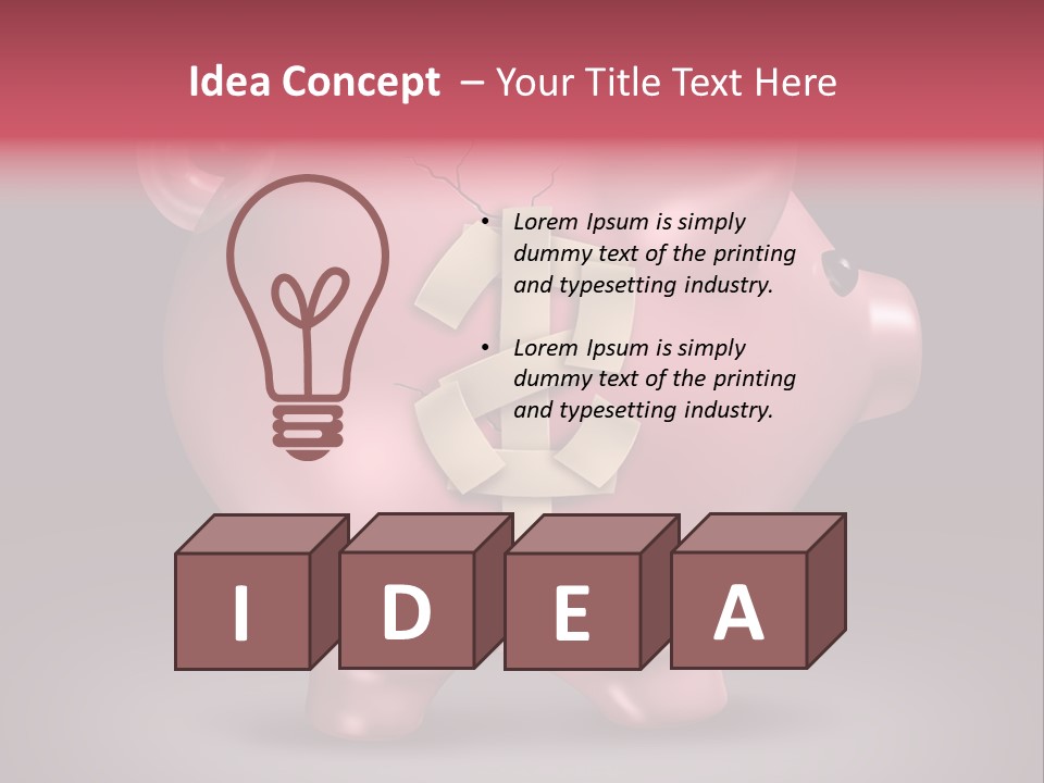 Investment Black Background Fixing PowerPoint Template