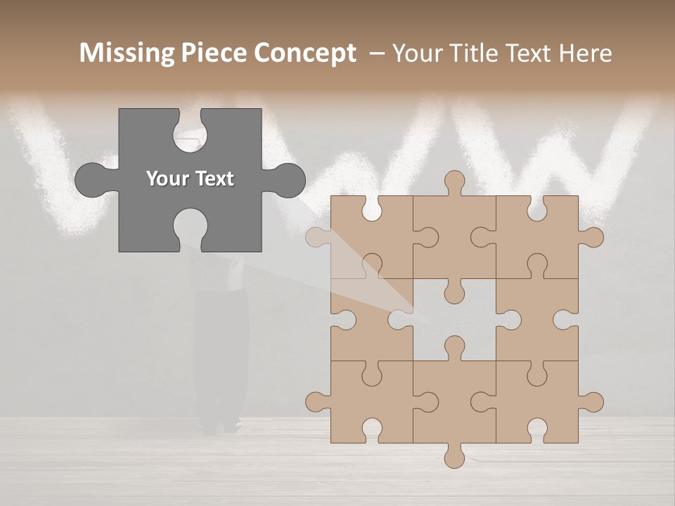 Caucasian Paint Website PowerPoint Template