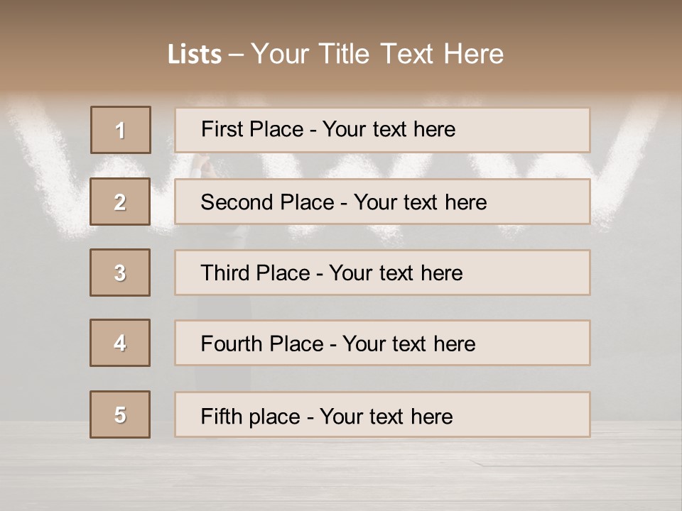 Caucasian Paint Website PowerPoint Template