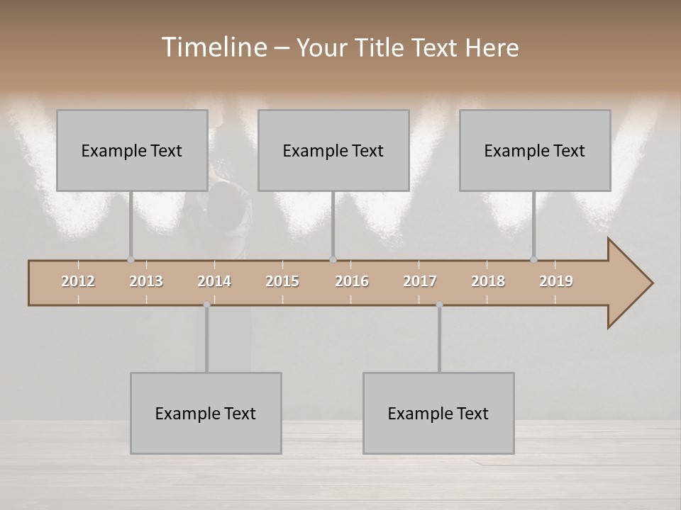 Caucasian Paint Website PowerPoint Template