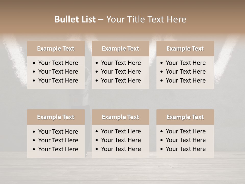 Caucasian Paint Website PowerPoint Template