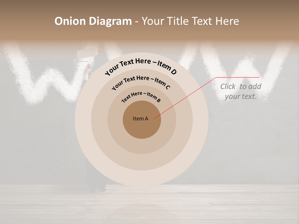 Caucasian Paint Website PowerPoint Template