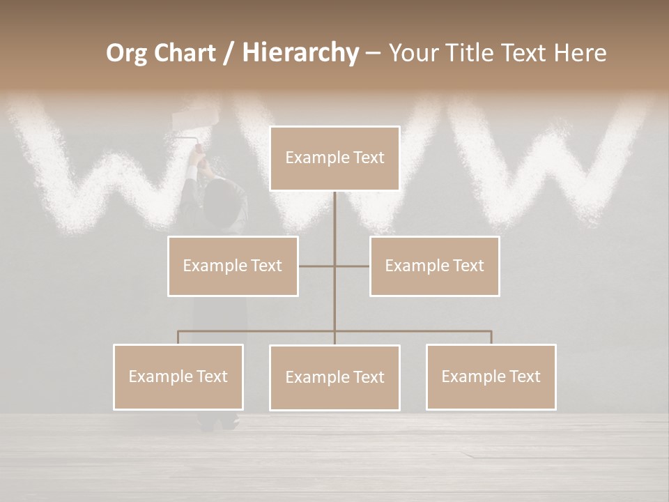 Caucasian Paint Website PowerPoint Template