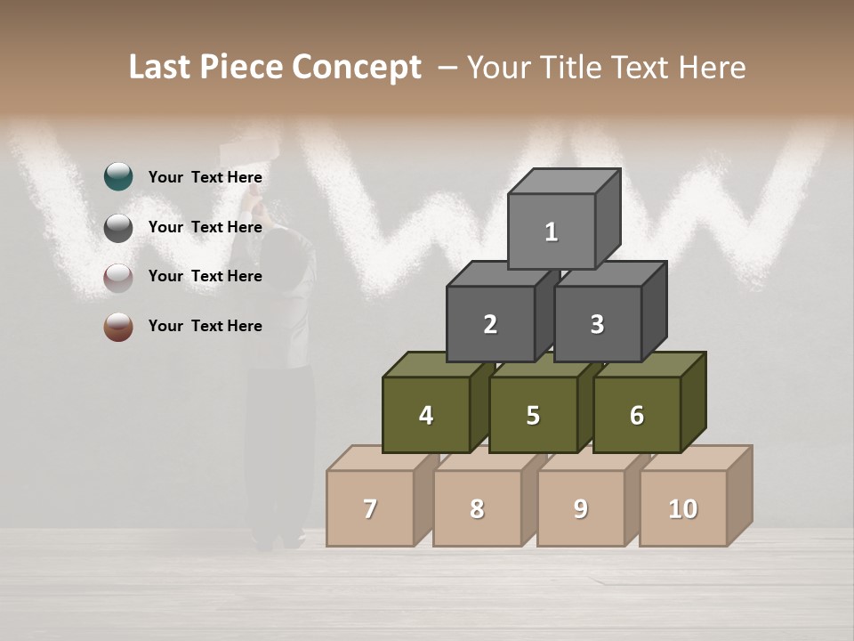 Caucasian Paint Website PowerPoint Template